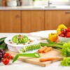 Cucumber Slicer, Carrot slicer, Green Spiral Slicer Portable Potato Slicer