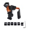 SMT- Motorcycle Drink Bottle Cup Holder Mount Release Stand ATV