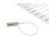 Pack of 100 Red Plastic Safety Ties Numbered Cable Ties