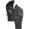 HEAD Men's Touchscreen Sports Running Gloves, Sensatec Technology, Silicone Palm