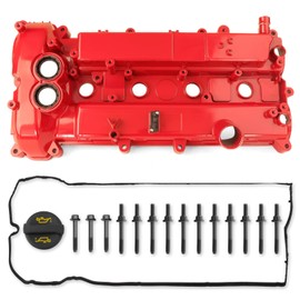 MILIPARTS Aluminum Engine Valve Cover Compatible with 2012-2018 Ford Edge Escape Explorer 2013-2016 Lincoln MKZ 2.0L L4 Replace CJ5Z6582A