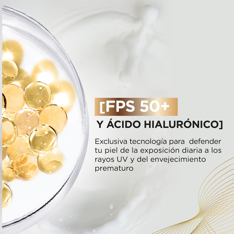 L'Oréal Paris Protector Solar Diario FPS50+ UV Defender Fluido Tono