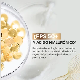 L'Oréal Paris Protector Solar Diario FPS50+ UV Defender Fluido Tono Medio, 40ml