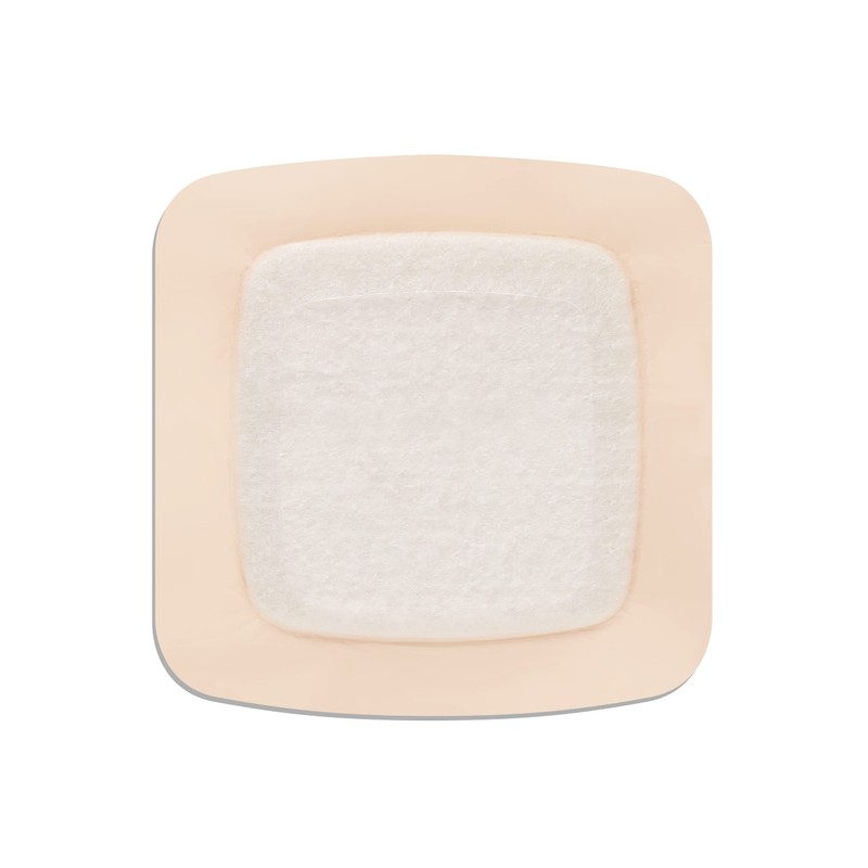 ConvaTec AQUACEL Foam 4"x4" Wound Dressing with Silicone Gel Adhesive,