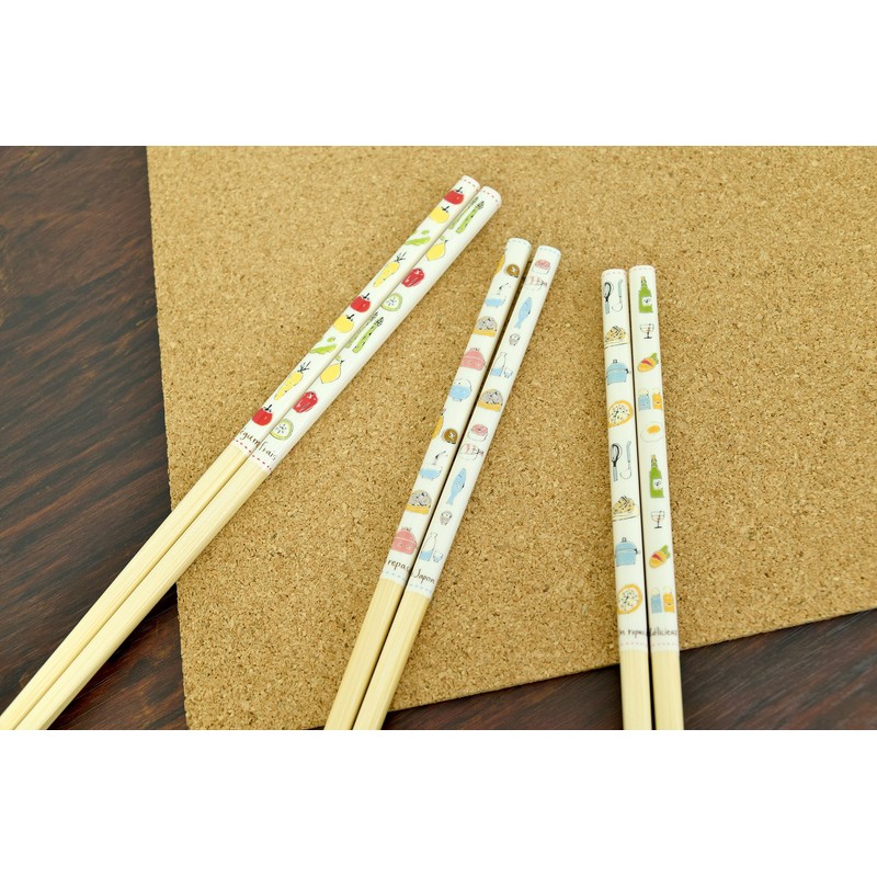 aoba 菜箸 Natural Bamboo Happy Cook 30 cm