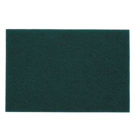 Abrasive Hand Pad, 9in.L x 6in.W, Green, AO