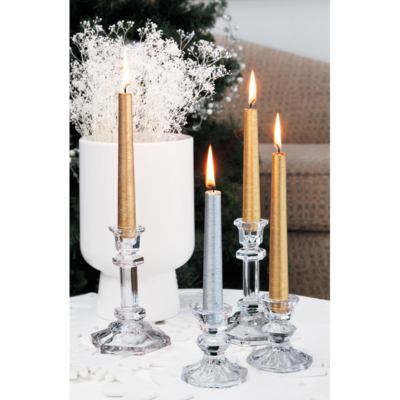 カメヤマキャンドルハウス キャンドルスティックL(テーパーキャンドルホルダー)