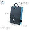 MNT10 Packing Bags with Compression S, M, L, XL, Blue,