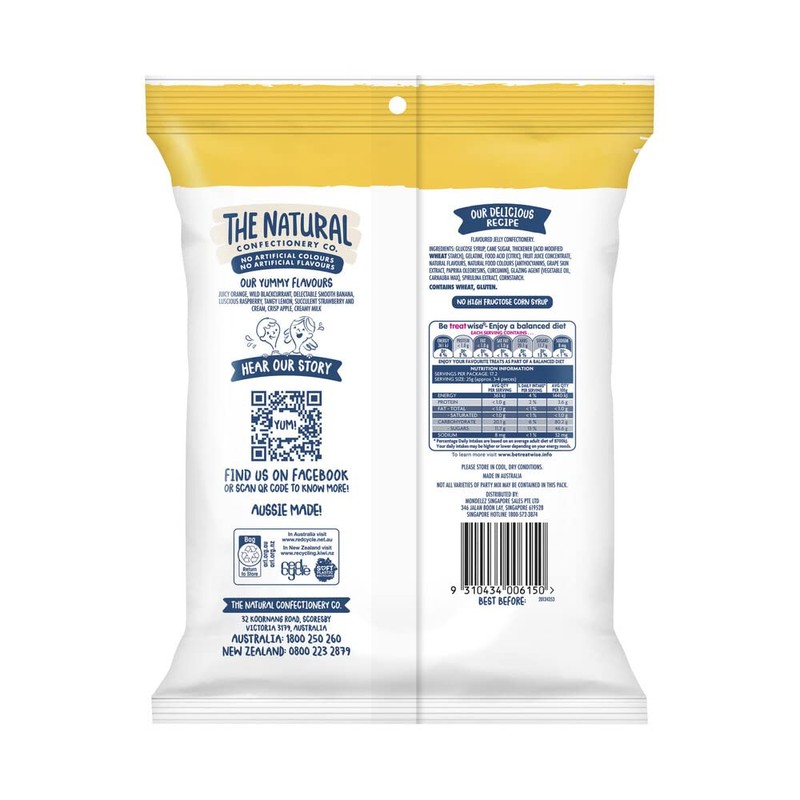 The Natural Confectionery Company Party Mix, Jumbo Size, 430g