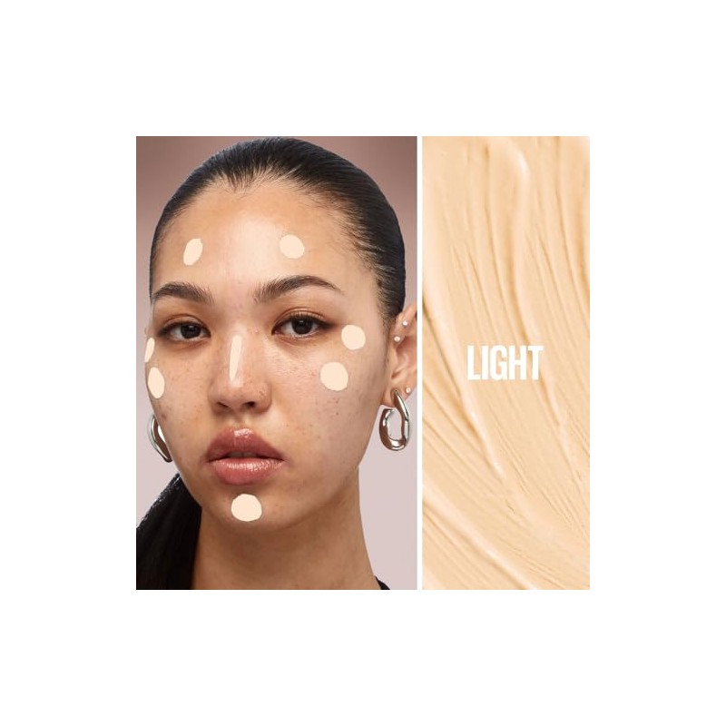 Maybelline Corrector de Maquillaje Instant Age Rewind, Light, 6 g