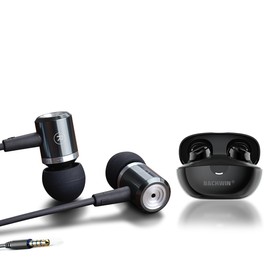 jechan 2pcs in Ear Earbuds Wired,Deep bass immersive Stereo in Ear Headphones Wired with mic,High Fidelity Noise Isolation Earphones bass Boost,Ear Bud Wire Universal Physical Noise Cancelling