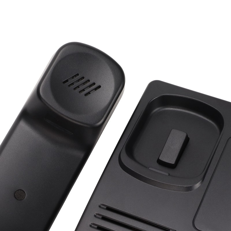 Home Corded Landline LED Indication Bell Mute Hands Free Speed