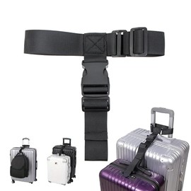 Luggage Straps Bags Add a Bag Luggage Strap Suitcase Strap - Bag Tensioner for Suitcases Adjustable Elastic Strap Bungees with Buckles for Luggage Easy to Travel