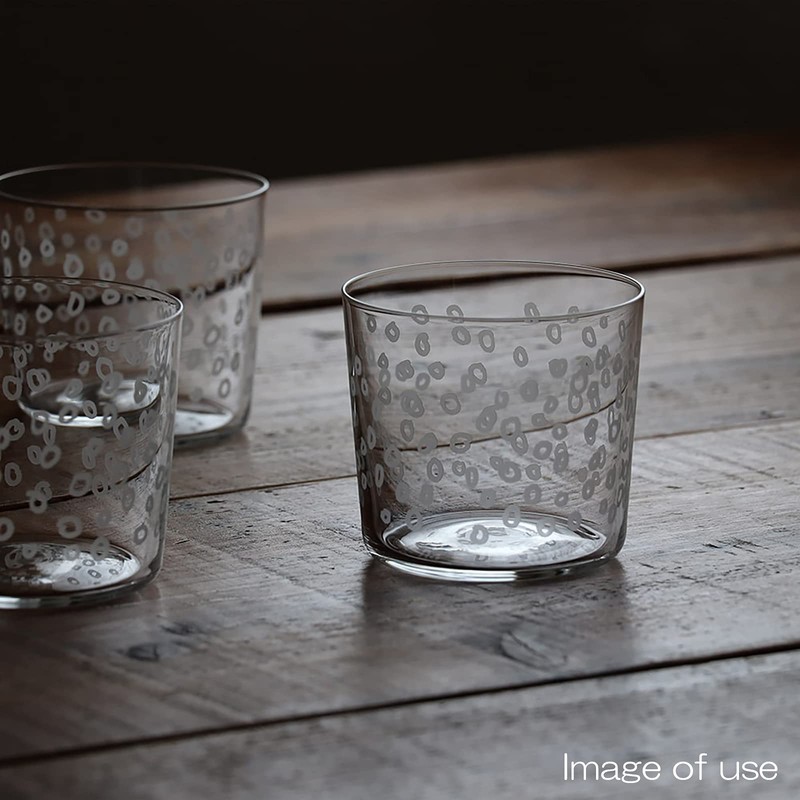 Kimura Glass 255367 Patter 10 oz Amatsu Glass, Approx. Height