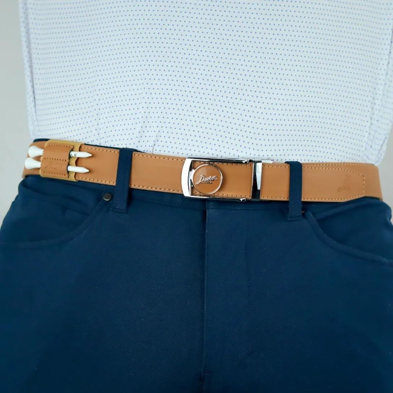Golf Belt Rain Check Collection – Desert Storm Tan