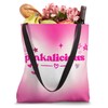 Pinkalicious with pink hearts, stars and crown Tote Bag