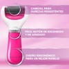 Scholl Velvet Smooth Electric Foot File, Pink with Diamond Crystals