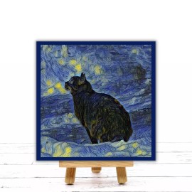 Sign Me Up By Diana Black Cat Sign or Door Hanger