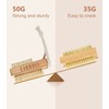 Nail Brush,Larbois Wooden Nail Brushes for Cleaning Nails 2Pack Double