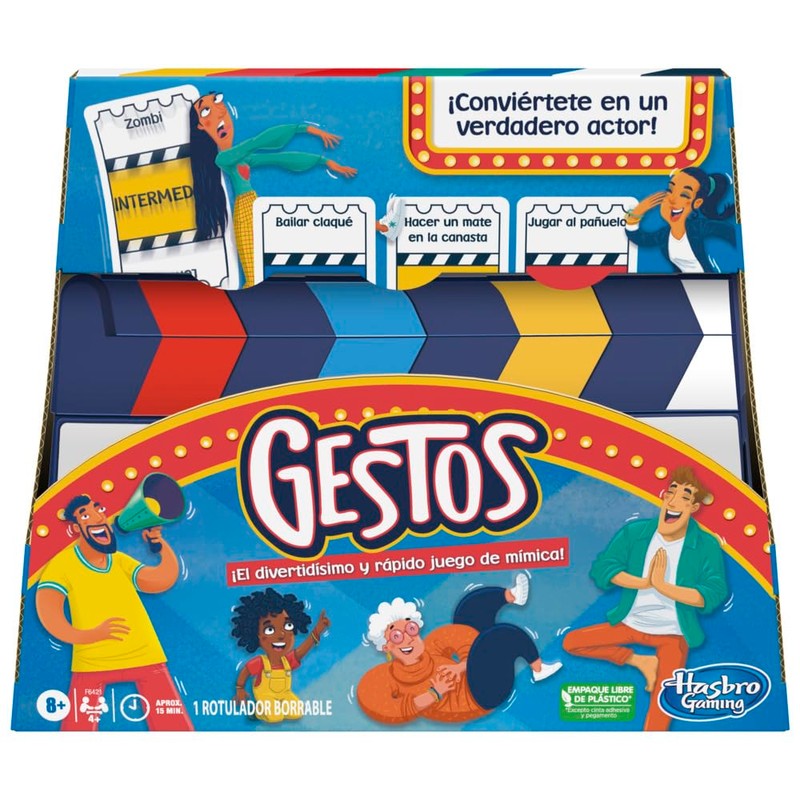 Hasbro Gaming Juego Gestos con claqueta