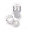 Empty Deodorant Container - 6g (0.2 oz) Bottom-Fill Cylinder, Twist-Up,