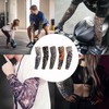 5-Pack Men's Fake Tattoo Arm Sleeves, Cool Basketball Sun Protection