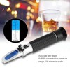 SEAFRONT Densimetro Professional Handheld Alcohol Meter 0-80% Test Refractometer Tester