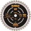 DEWALT Circular Saw Blade, 7 1/4 Inch, 40 Tooth, Composite