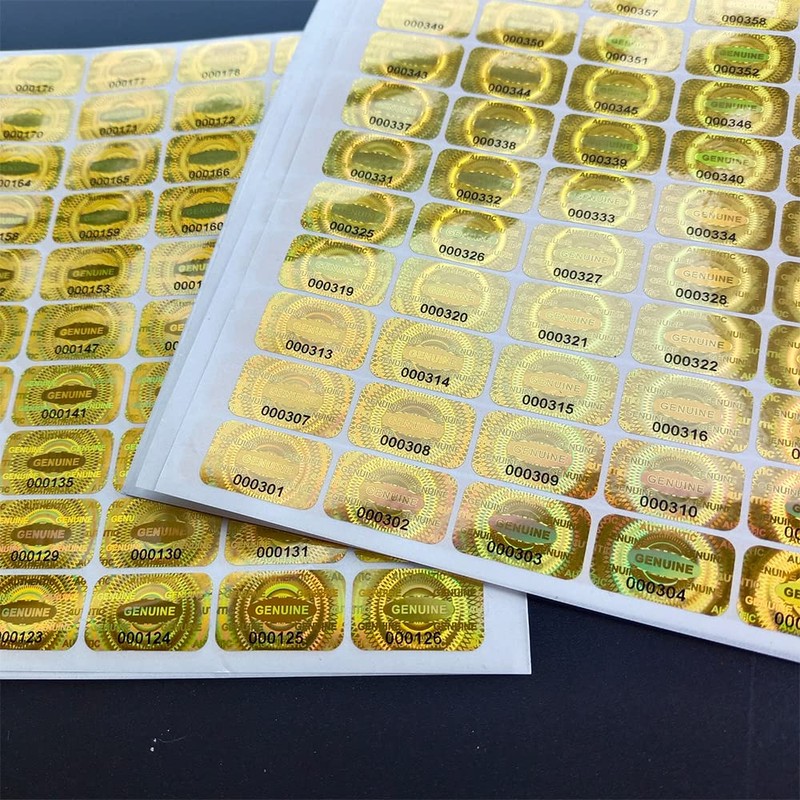 Anti-Counterfeit Labels, Hologram Labels, Luggage Tags, Tender Receipts, Leave Residue