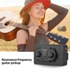Guitar Pickups 3 Effects Audio Vibration Sound Pickups with Same