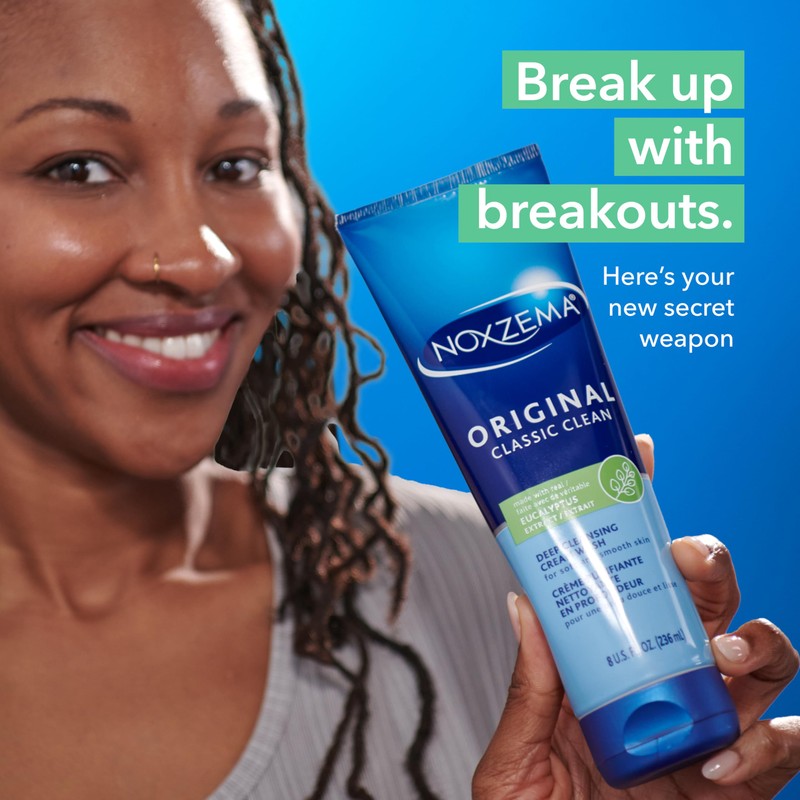 Noxzema Original Classic Clean Face Wash, Deep Cleansing Cream for