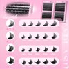 Fluffy Lash Clusters 60D 80D 100D 150D Volume Eyelash Clusters