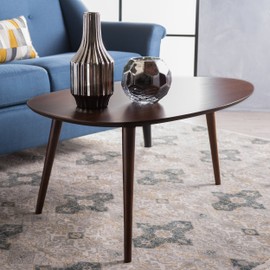 Christopher Knight Home Elam Wood Coffee Table, Walnut