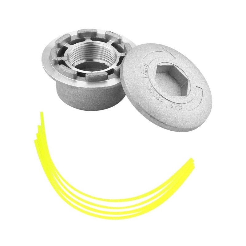 BE-TOOL Aluminum Trimmer Head Universal Aluminum Grass Head Multi-line Weed