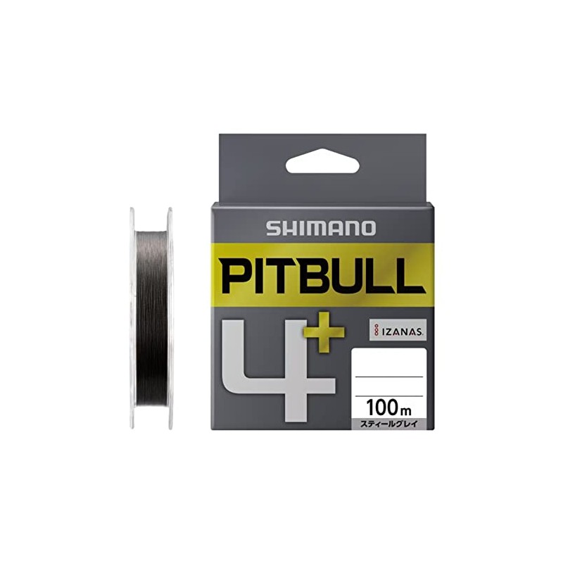 Shimano Pitbull 4+ Steel Gray 100 m 0.15