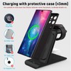 SPGUARD 3 in 1 Wireless Charger Compatible with Galaxy S24/Ultra/S24+/S23/Z