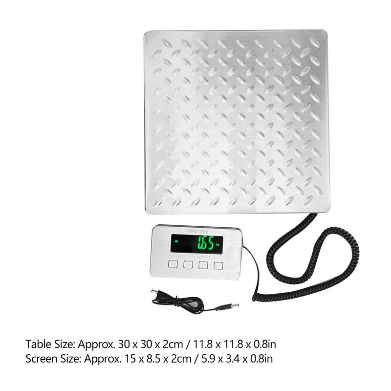 440lb Heavy Duty Digital Shipping Postal Scale, Double Range Express
