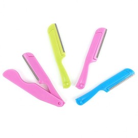 Foldable Eyebrow Razor with Refills, Eyebrow Trimmer & Shaver Eyebrow Grooming 7ea