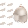 8pcs Breast Pump Spout Cap for eufy Wearable Breast Pump