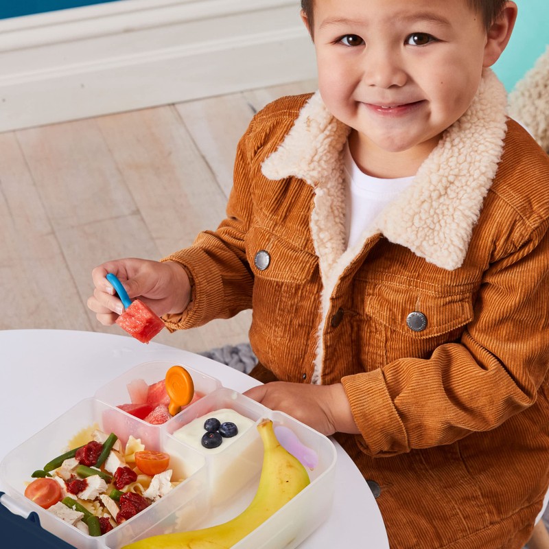 b.box Mini Fork for Kids & Toddlers (3-Pack) | Fits
