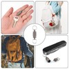 NQEUEPN Titanium Keychain Quick Release, Pull Apart Keychain Detachable Key