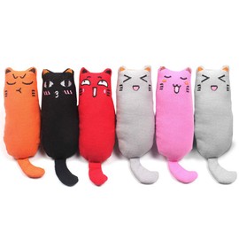 maxin 6 piezas de juguetes para gatos de interior, juguetes interactivos para mordeduras de gato para gatos, gatitos, juguetes para gatos y gatos, juguetes para gatos y gatos, juguetes para masticar