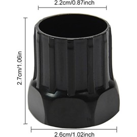 2Pcs Bike Cassette Lockring Tool,Multifunctional Bottom Bracket Removal Tool Bicycle Cassette Removal Tool