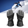 1Pair Electric Heated Gloves Warm Touch Screen Removable Graphene Heating