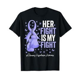 Periwinkle Ribbon Survivor Pulmonary Hypertension Awareness T-Shirt