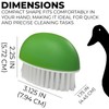 Set of Vegetable Brushes! Tough Scrubber - Green - A