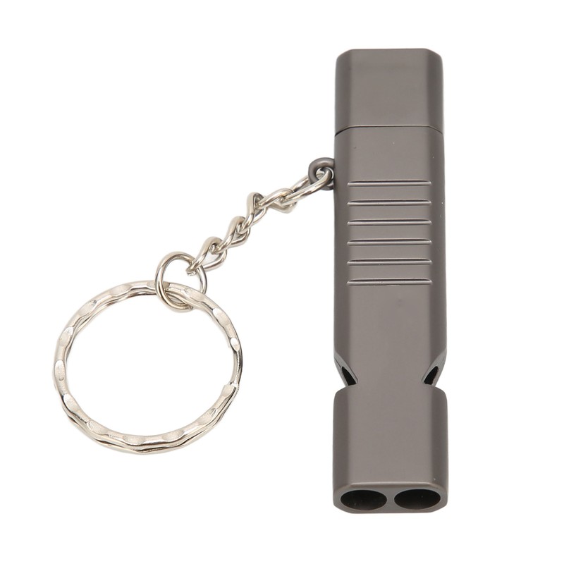 Whistle Flash Drive SOS Outdoor Waterproof 120dB Sound Multifunction Zinc