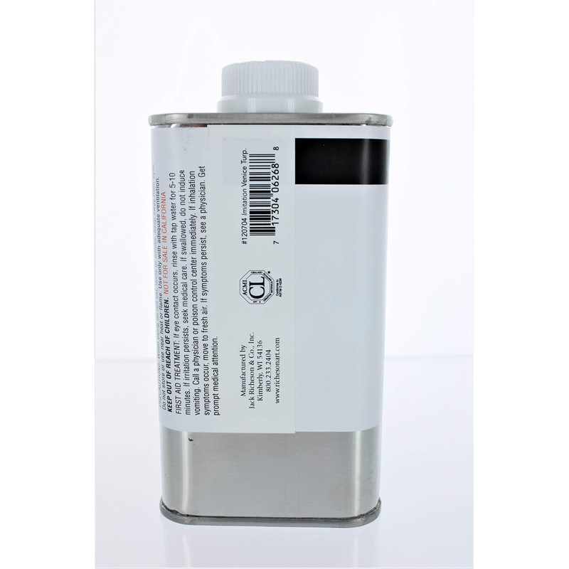 Shiva Venice Turpentine for Oil Colors 8 oz.