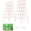 DOEWORKS Cucumber Trellis, 48" High Foldable A Frame Garden Trellis,