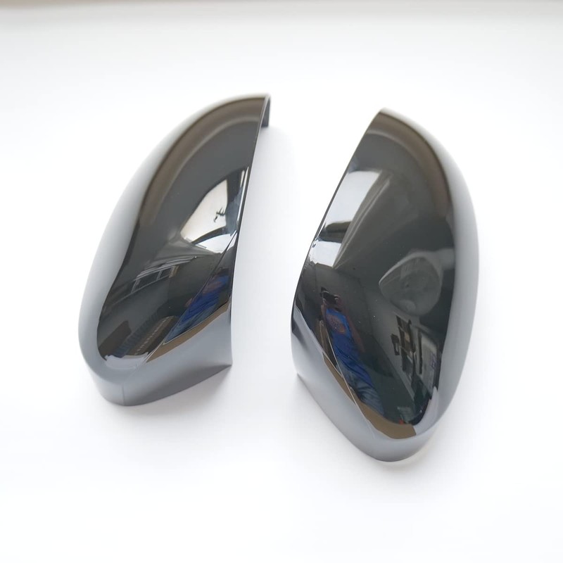 CYAuto New 2pcs Door Exterior Rearview Mirror Cover Cap Trim